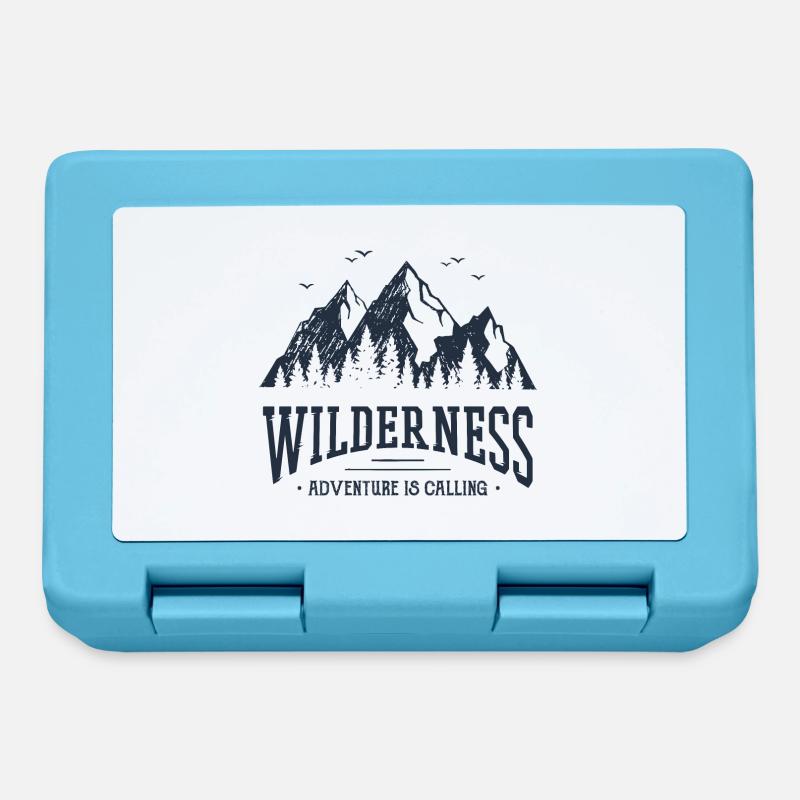 Wilderness - Lunchbox - sapphire blue