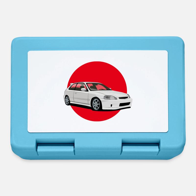 JDM Hatchback - Brotdose - Saphirblau