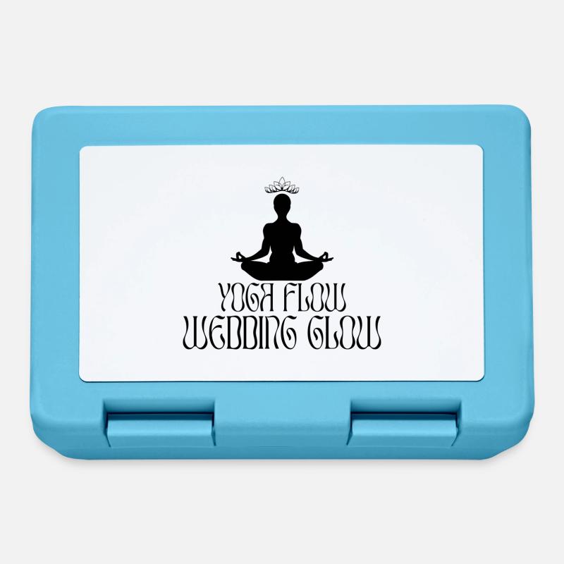 YOGA FLOW - Wedding Glow - Boîte à goûter - bleu saphir