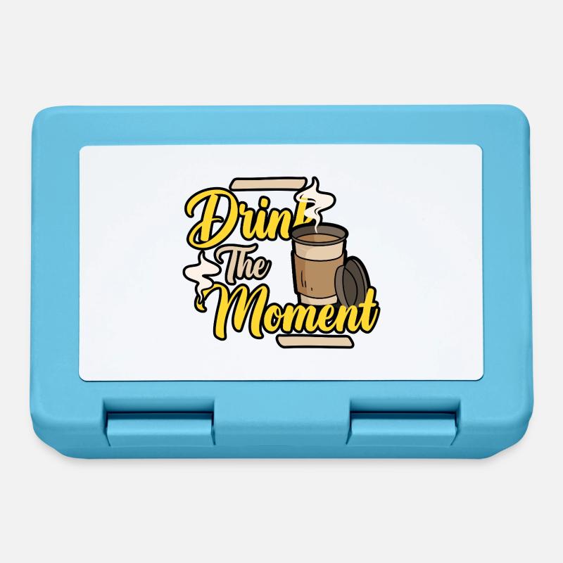 Coffee break - Lunchbox - sapphire blue