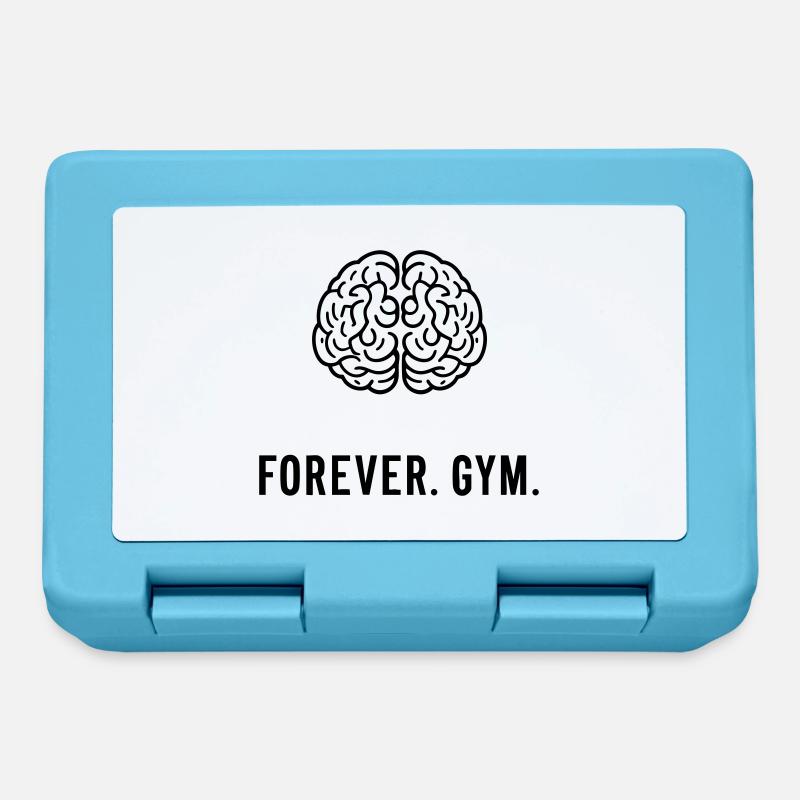 FOREVER. GYM. - Brotdose - Saphirblau