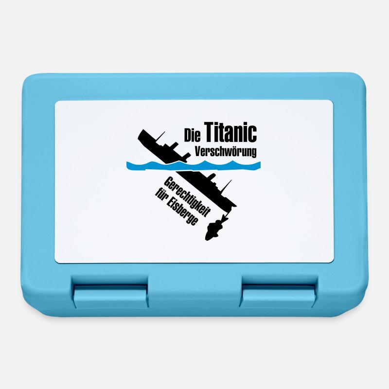 Titanic - Brotdose - Saphirblau