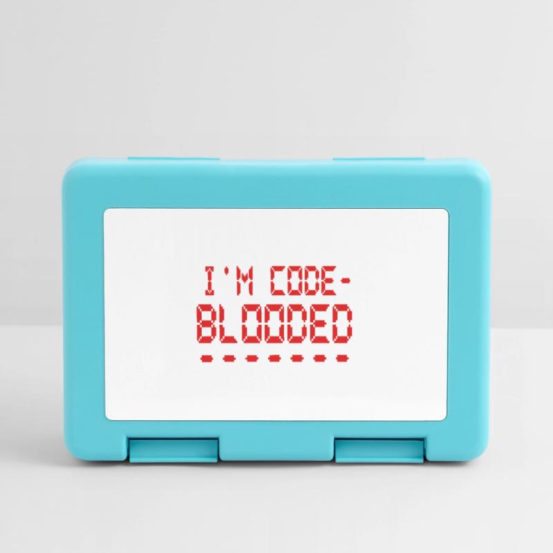 Computerprogrammierung Ich bin Code Blooded Programmierer Brotdose