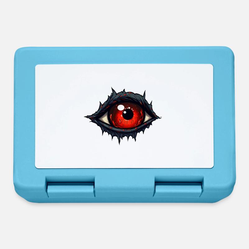 Oeil d’Halloween 3 - Boîte à goûter - bleu saphir