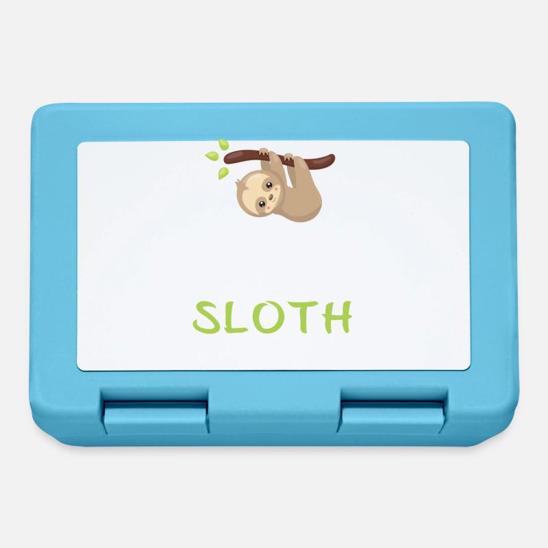 Allways be yourself unless you are a sloth - Lunchbox - sapphire blue