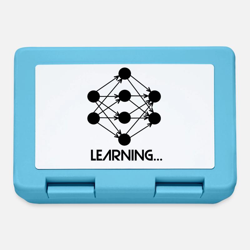 Machine Learning Neuronales Netz - Brotdose - Saphirblau
