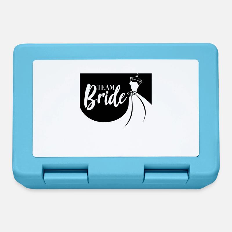 Team bride wedding - Lunchbox - sapphire blue