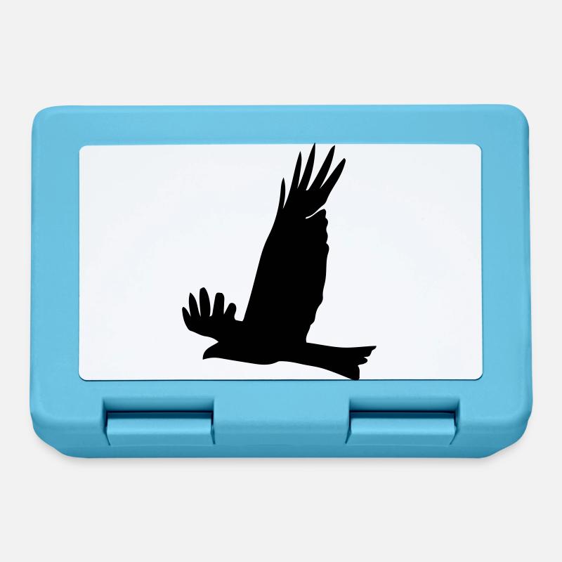 Adler - Brotdose - Saphirblau