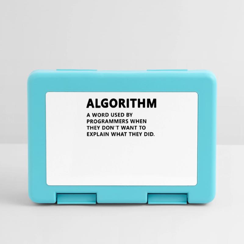 Programmer Algorithm Definition Lunchbox