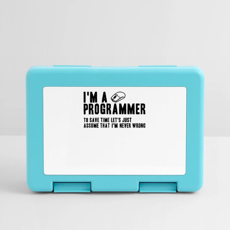 Geschenk für Programmierer Coding Programmer Brotdose