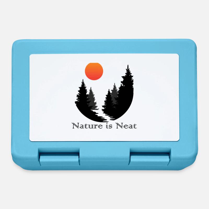 Forêt - Boîte à goûter - bleu saphir