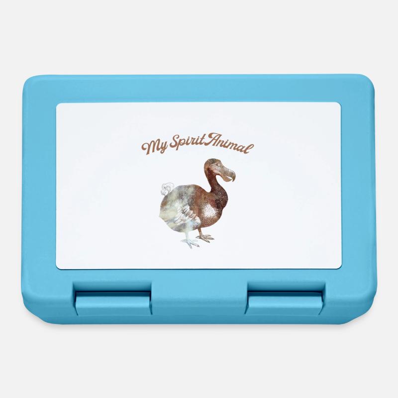 Dodo - Boîte à goûter - bleu saphir