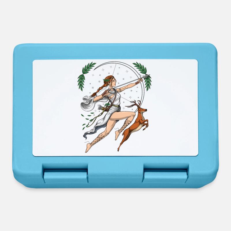 Artemis Goddess - Lunchbox - sapphire blue