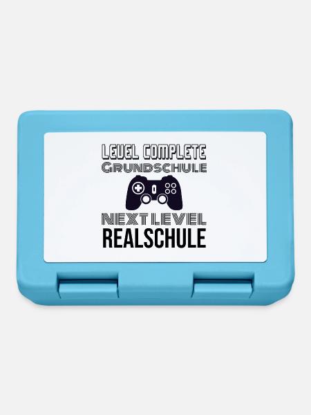 Grundschule ist vorbei Level Realschule - Brotdose - Saphirblau