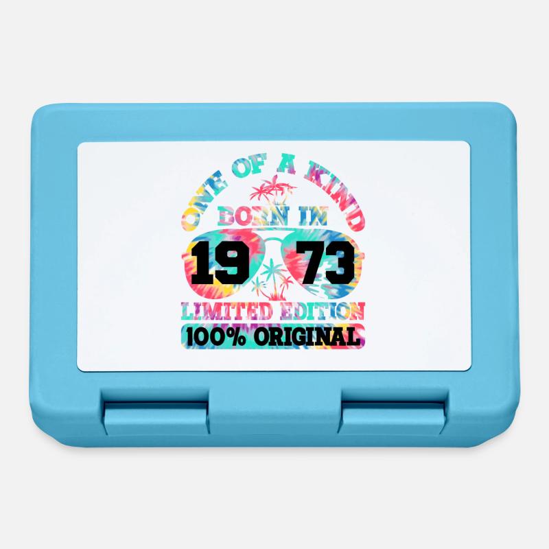Unique Born 1973 Édition Limitée Été - Boîte à goûter - bleu saphir