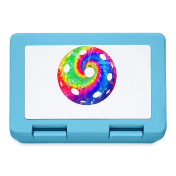 Pickleball Tie Dye Retro 80s 90s - Lunchbox - sapphire blue - Front