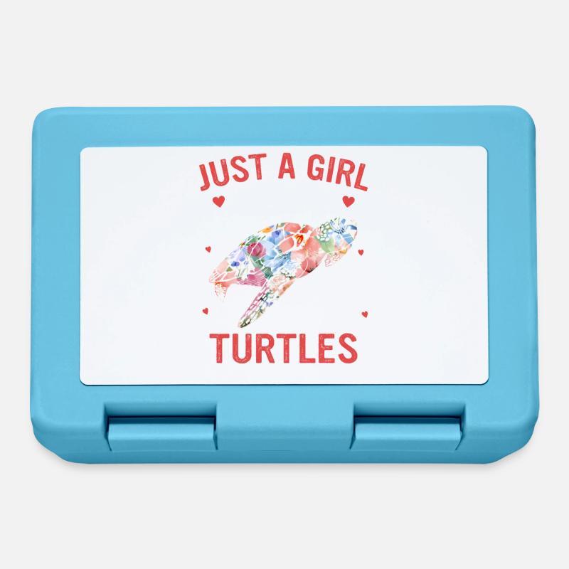 Turtle Sea Turtle Turtle Animal - Lunchbox - sapphire blue