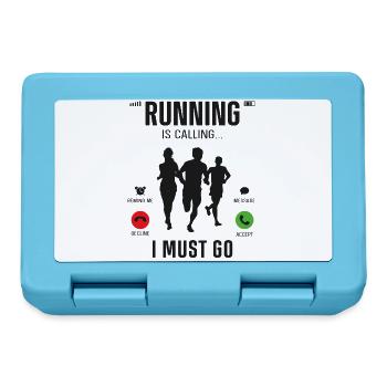 Running Runner Half Marathon Téléphone - Boîte à goûter - bleu saphir - Devant