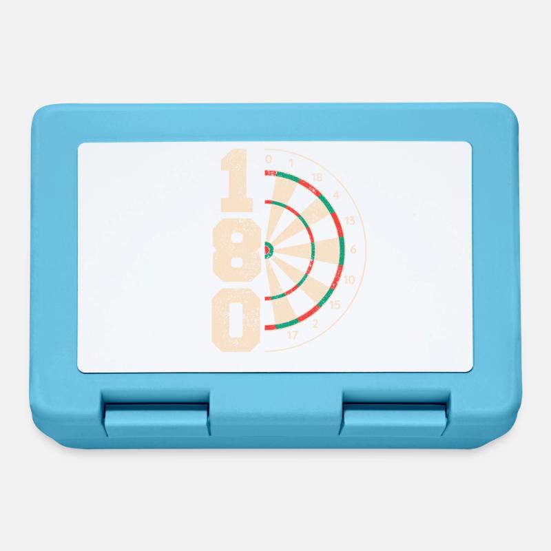 Darts Darts Darts Player Darts - Lunchbox - sapphire blue