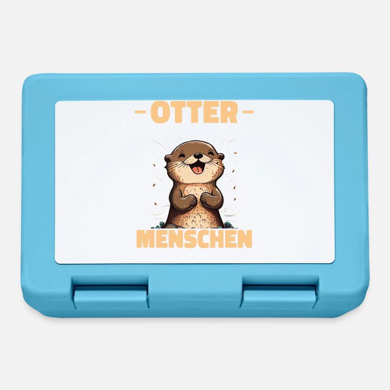 Otter Seeotter - Brotdose - Saphirblau