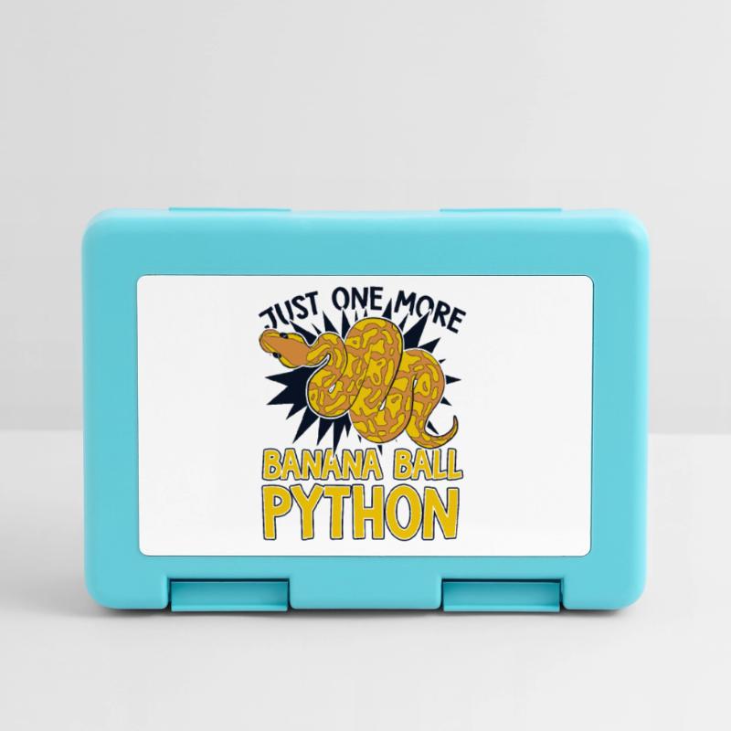 Just One More Snake Python Banana Ball Python Lunchbox