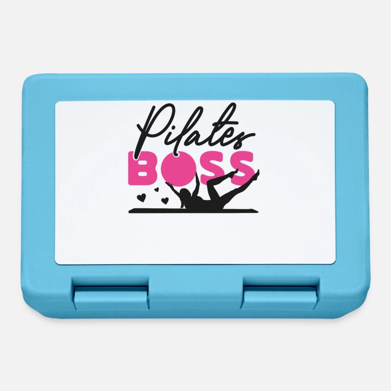 Pilates Instructor Teacher Pilates - Lunchbox - sapphire blue