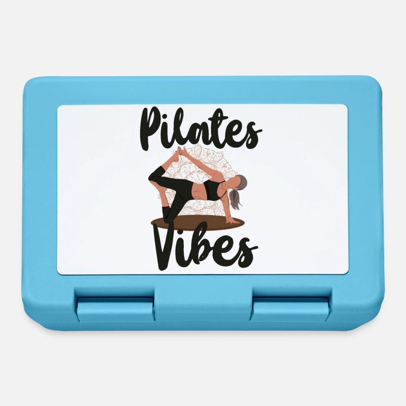 Instructeur de Pilates Professeur de Pilates - Boîte à goûter - bleu saphir