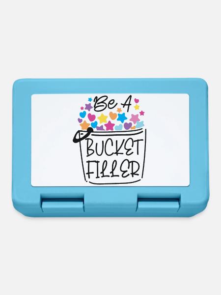 School Counselor Be A Bucket - Brotdose - Saphirblau