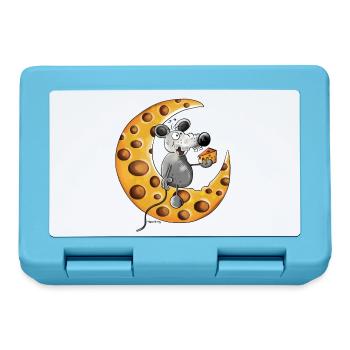 The Mouse Love Cheese - Lunchbox - sapphire blue - Front