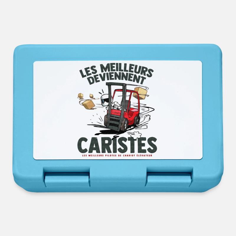 Cariste - Boîte à goûter - bleu saphir