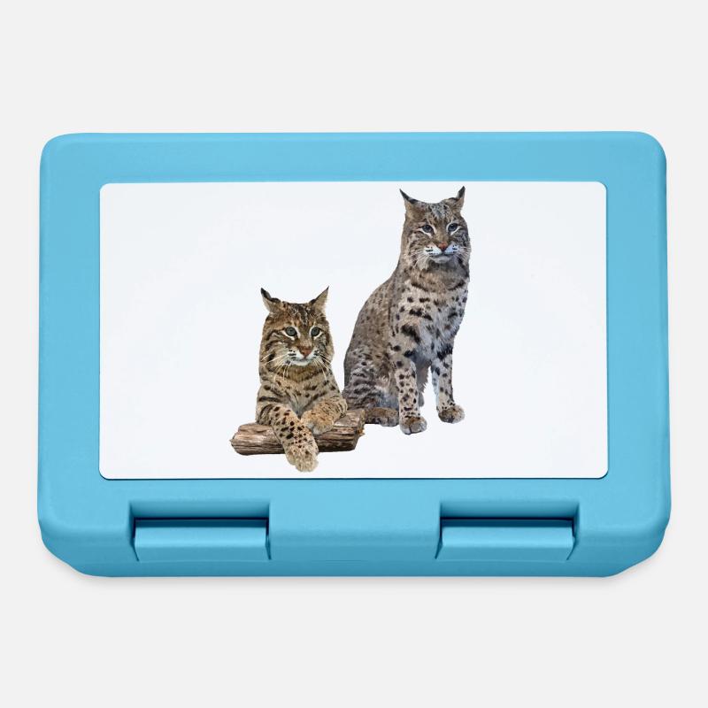 Lynx - Boîte à goûter - bleu saphir