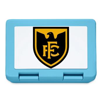 Adler FC Fussball Wappen Logo - Brotdose - Saphirblau - Vorne