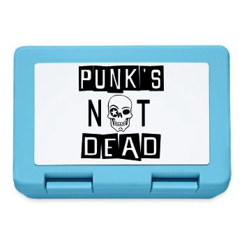 PUNK'S NOT DEAD - Lunchbox - sapphire blue - Front