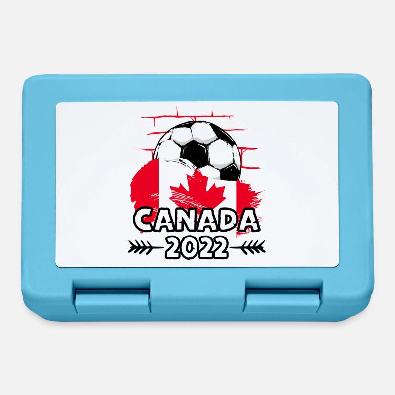 Canada Canada 2022 Soccer - Lunchbox - sapphire blue