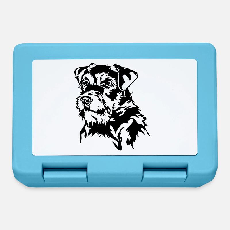 DEUTSCHER JAGDTERRIER Jagdhunde Jagdhund Wilsigns - Brotdose - Saphirblau