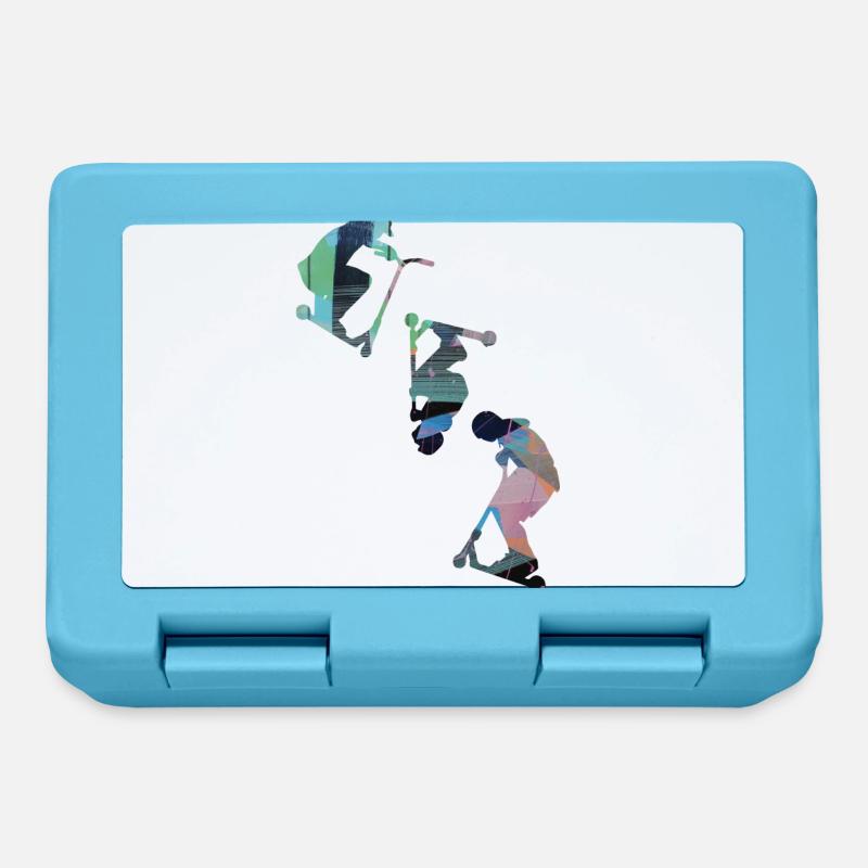 Stuntscooter,Trickscooter,tricks,stunt,e-scooter - Boîte à goûter - bleu saphir