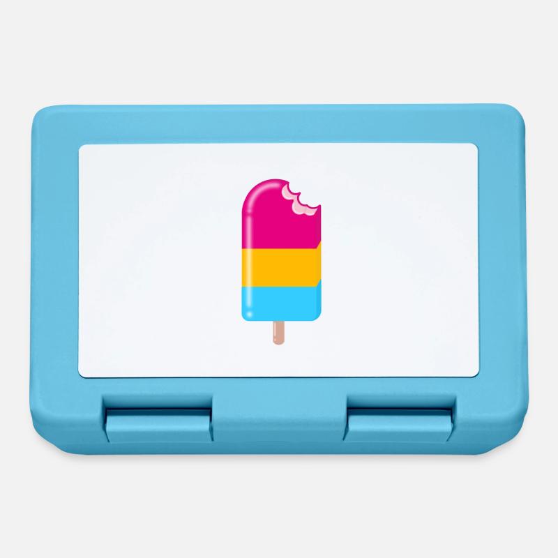 Popsicle - Boîte à goûter - bleu saphir