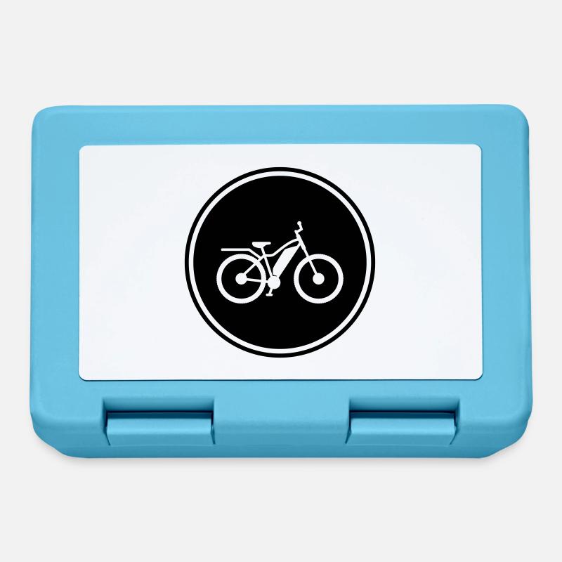 vélo électrique - Boîte à goûter - bleu saphir