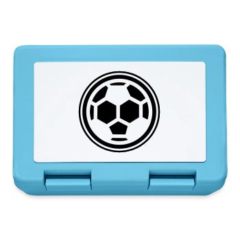 Soccer soccer - Boîte à goûter - bleu saphir - Devant