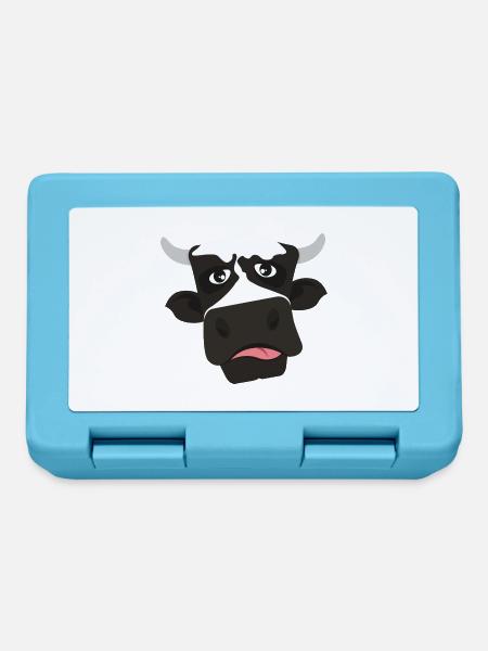 cow115 - Brotdose - Saphirblau