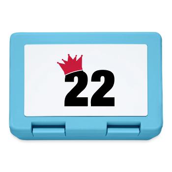 22_krone_f2 - Lunchbox - sapphire blue - Front