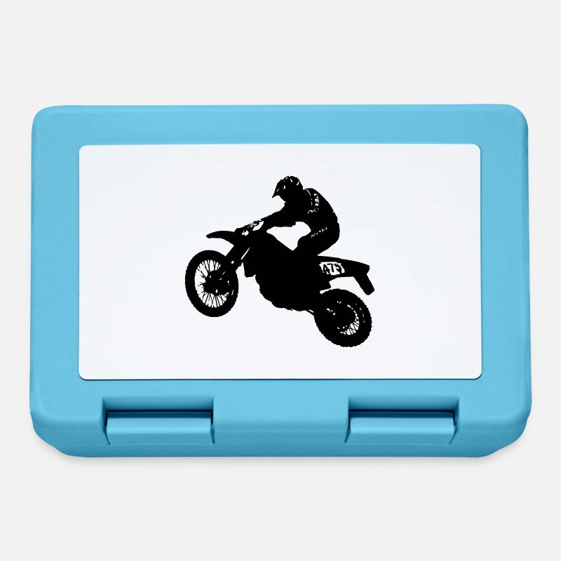 motocross - Lunchbox - sapphire blue