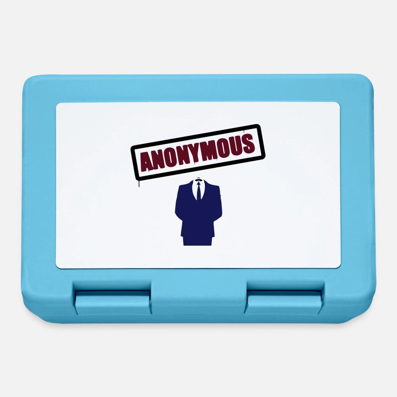 Anonymous - Lunchbox - sapphire blue