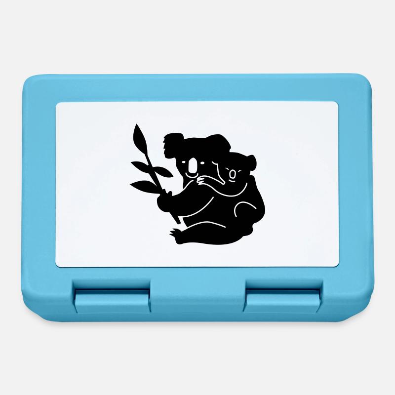 koala - Lunchbox - sapphire blue
