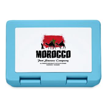 Morocco - Camel & Flag - Brotdose - Saphirblau - Vorne