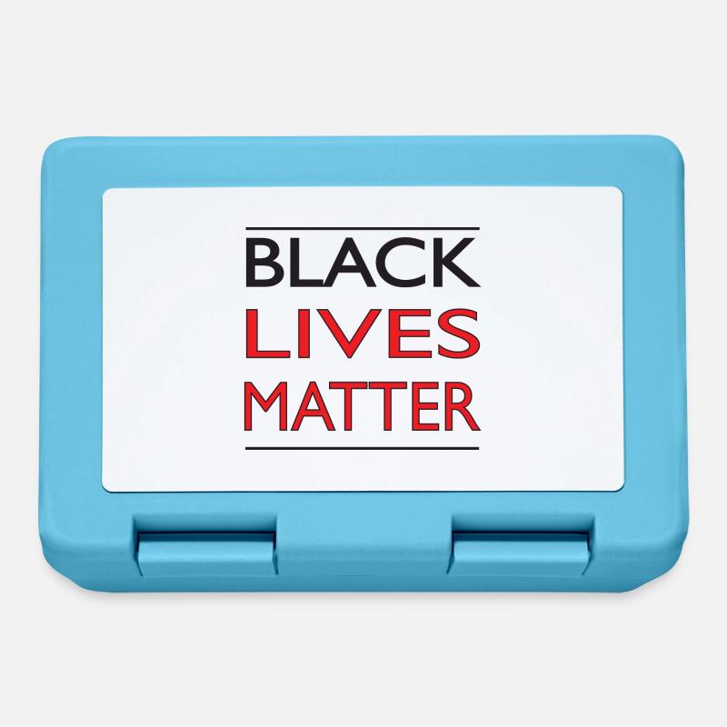 black lives matter - Boîte à goûter - bleu saphir