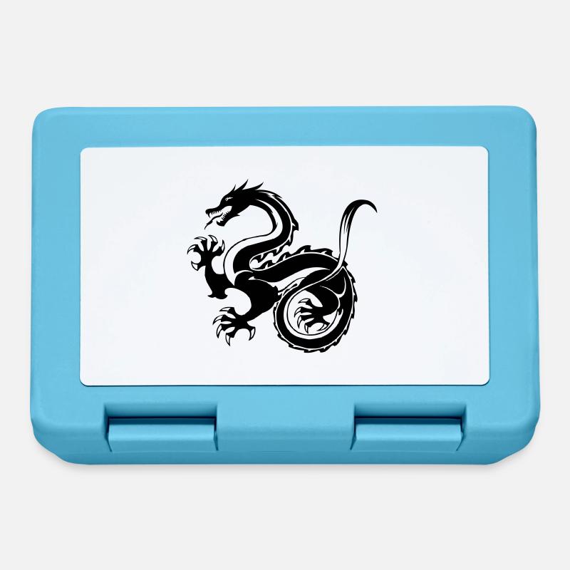 Dragon - Brotdose - Saphirblau