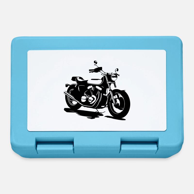 CLASSIC MOTORCYCLE - Lunchbox - sapphire blue
