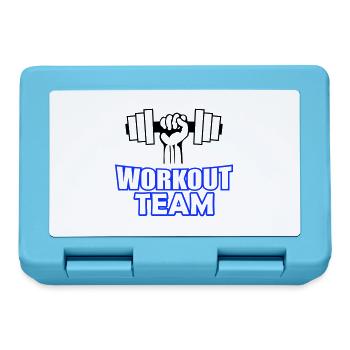 Workout Team - Lunchbox - sapphire blue - Front