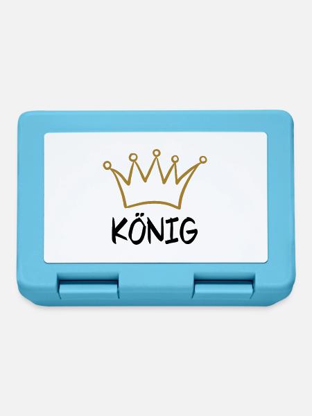 KÖNIG 1 - Brotdose - Saphirblau